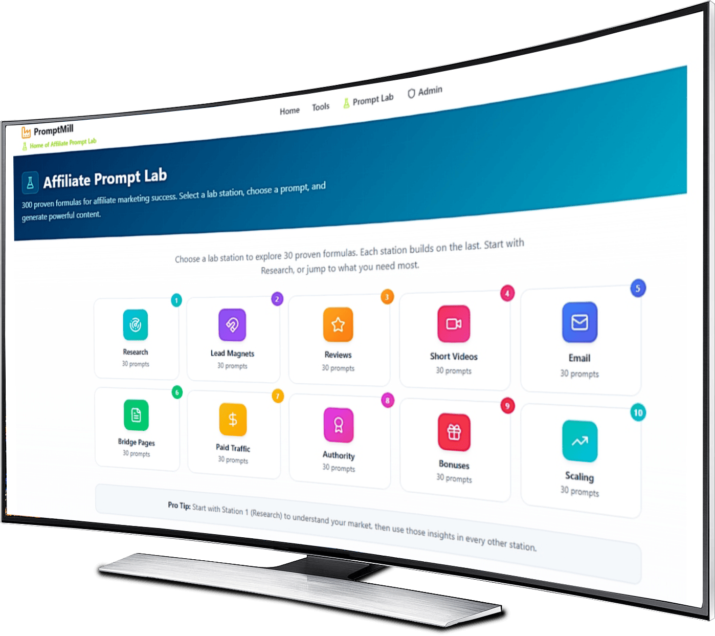 Affiliate Prompt Lab Order